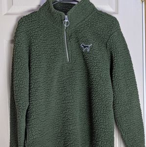 VS Pink Sherpa 1/4 Zip